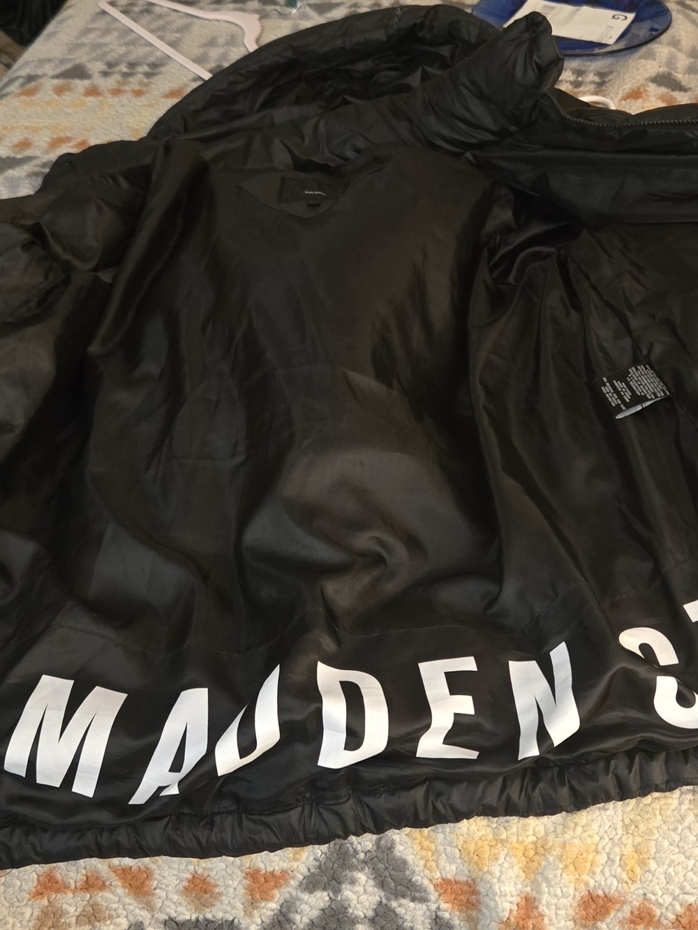 Steve Madden Vintage 1990 Black Puffer Jacket - 3x